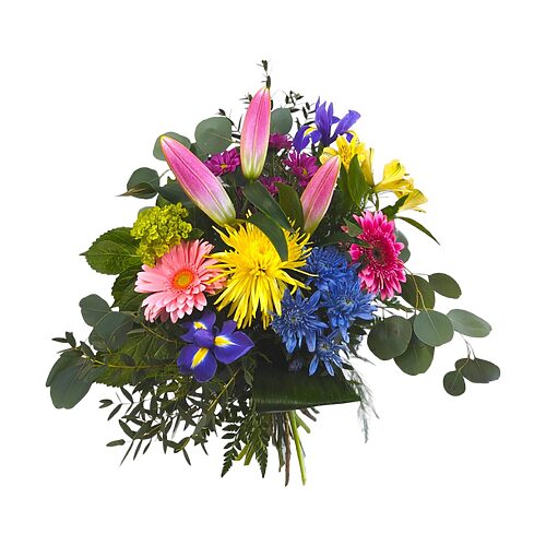Choix du fleuriste Le coloré
